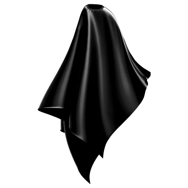 Nylon/Polyester Cape, Black - WP3008NE