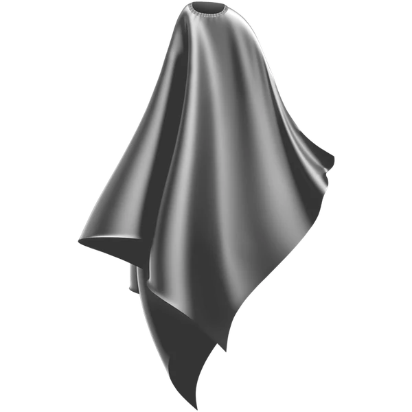 Micro Fibre Cape, Grey - WP3004G
