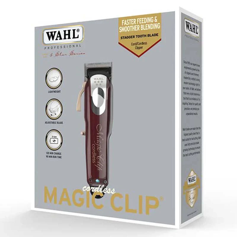 Clipper Magic Cord- Cordless Red Wahl